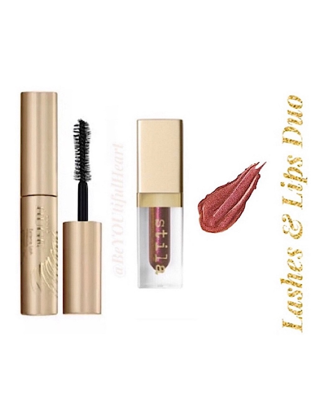 Stila Mini Lashes and Lips Duo - Extreme Lash Mascara & Beauty Boss Lip Gloss